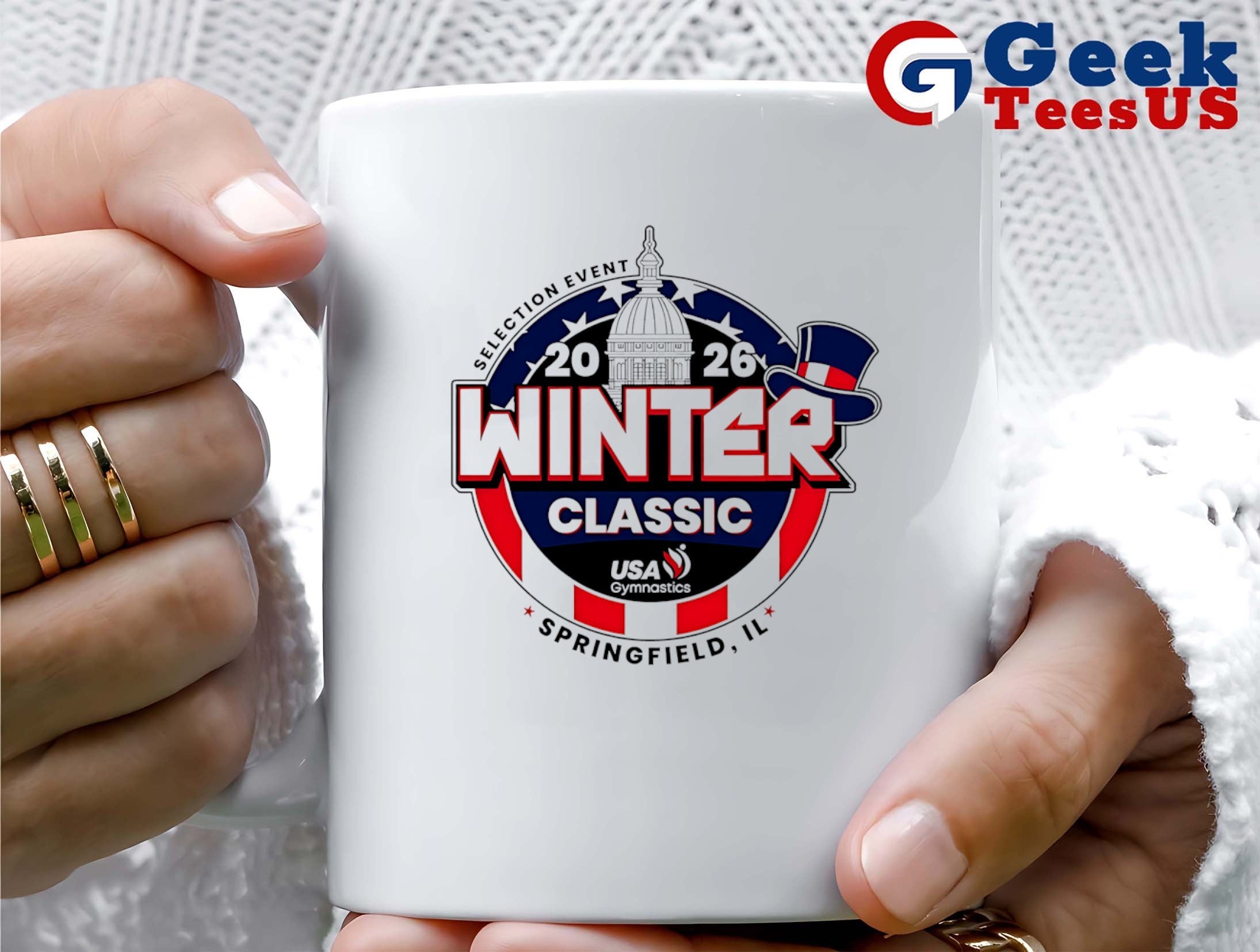 2026 Winter Classic USA Gymnastics Selection Event logo shirt