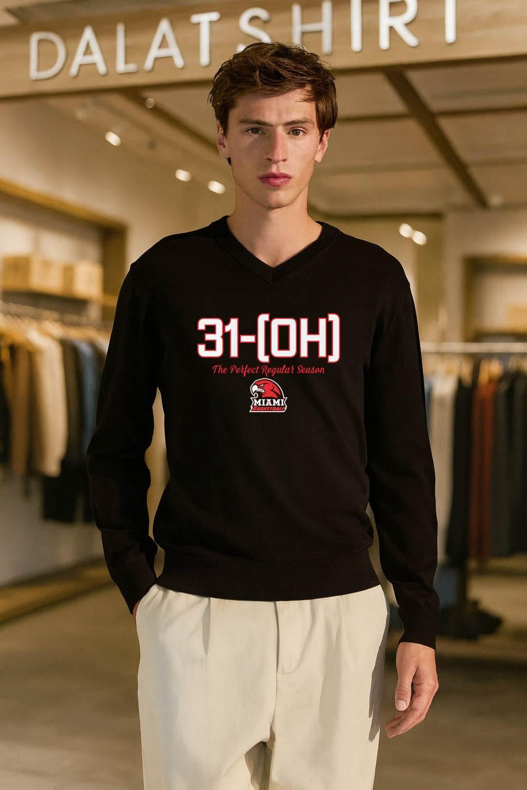 31-0 The Perfect Regular Season Miami Basketball shirt