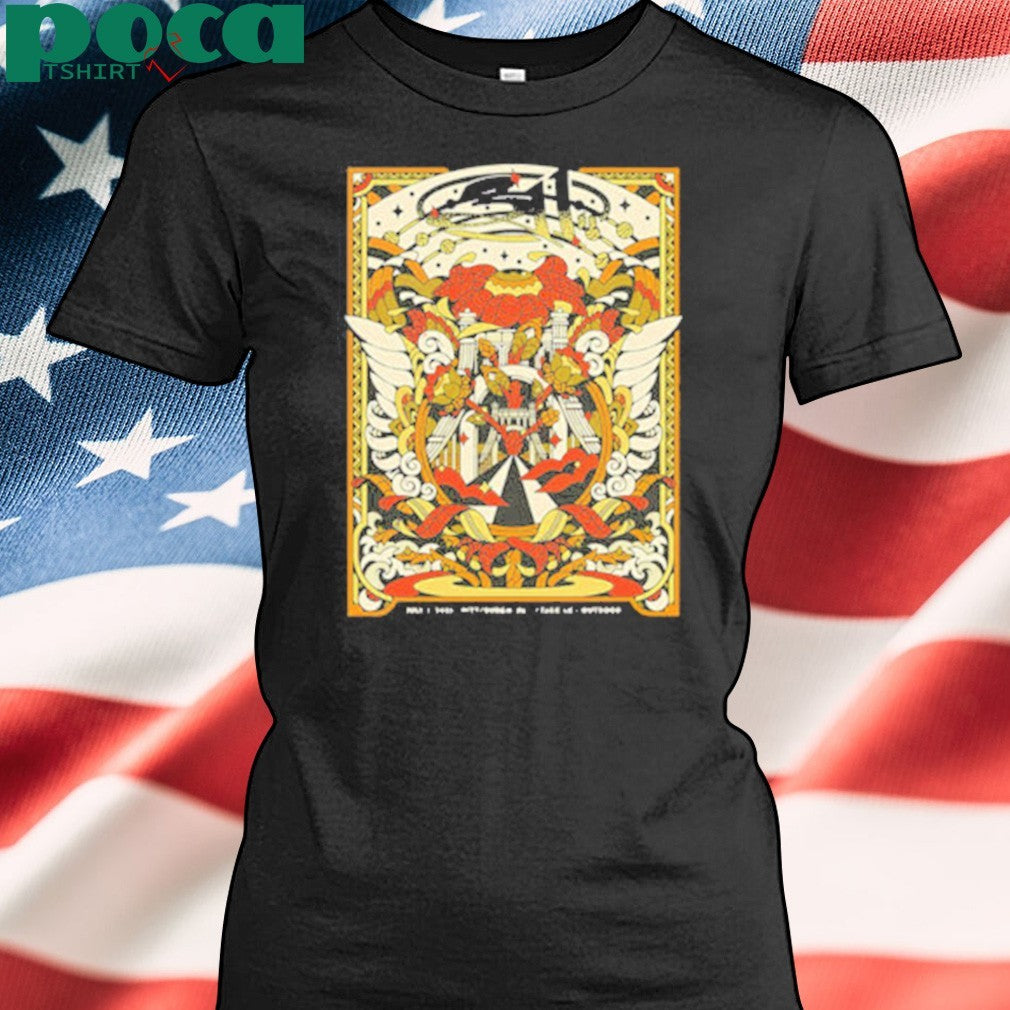 311 Band Poster Pittsburgh Tonight On July 1 2025 At Stage AE Outdoors In Pittsburgh PA Unisex T-Shirt