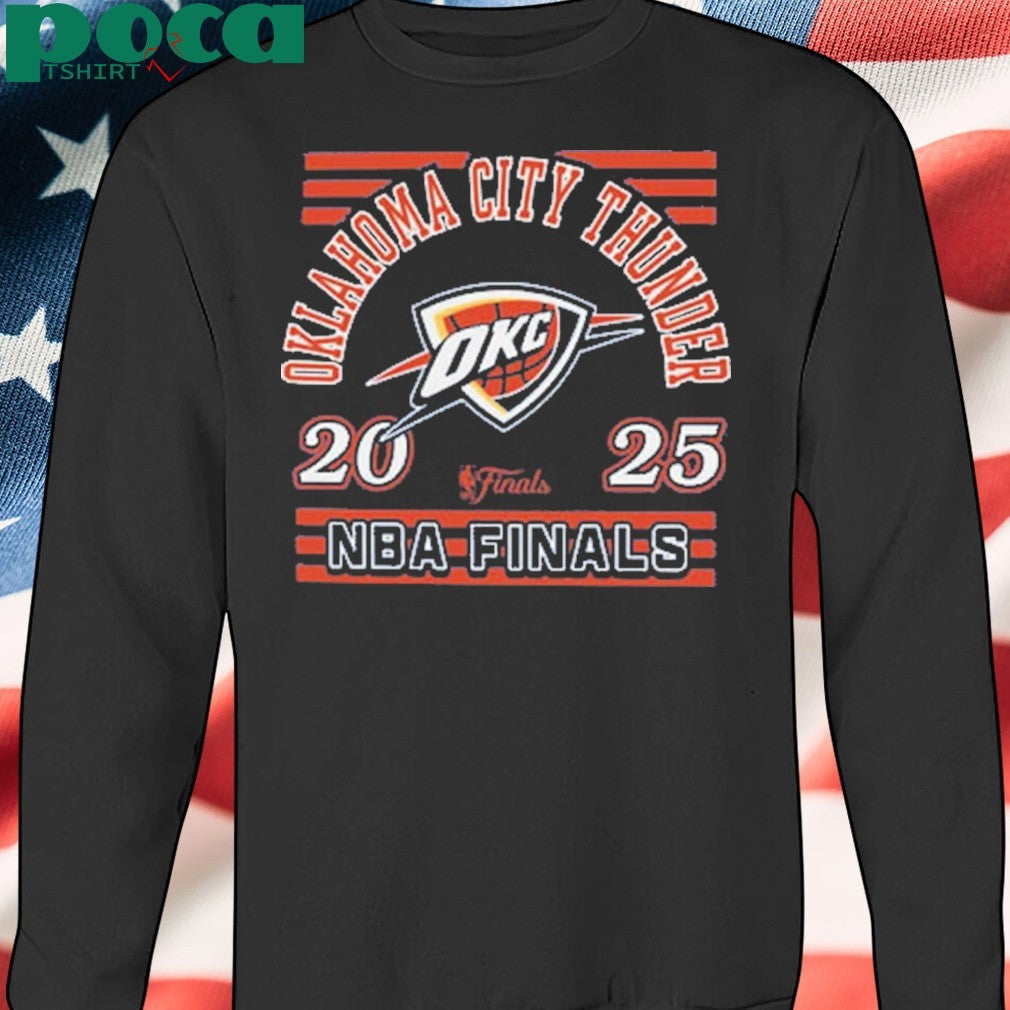47 Oklahoma City Thunder Blue 2025 Finals Participant shirt