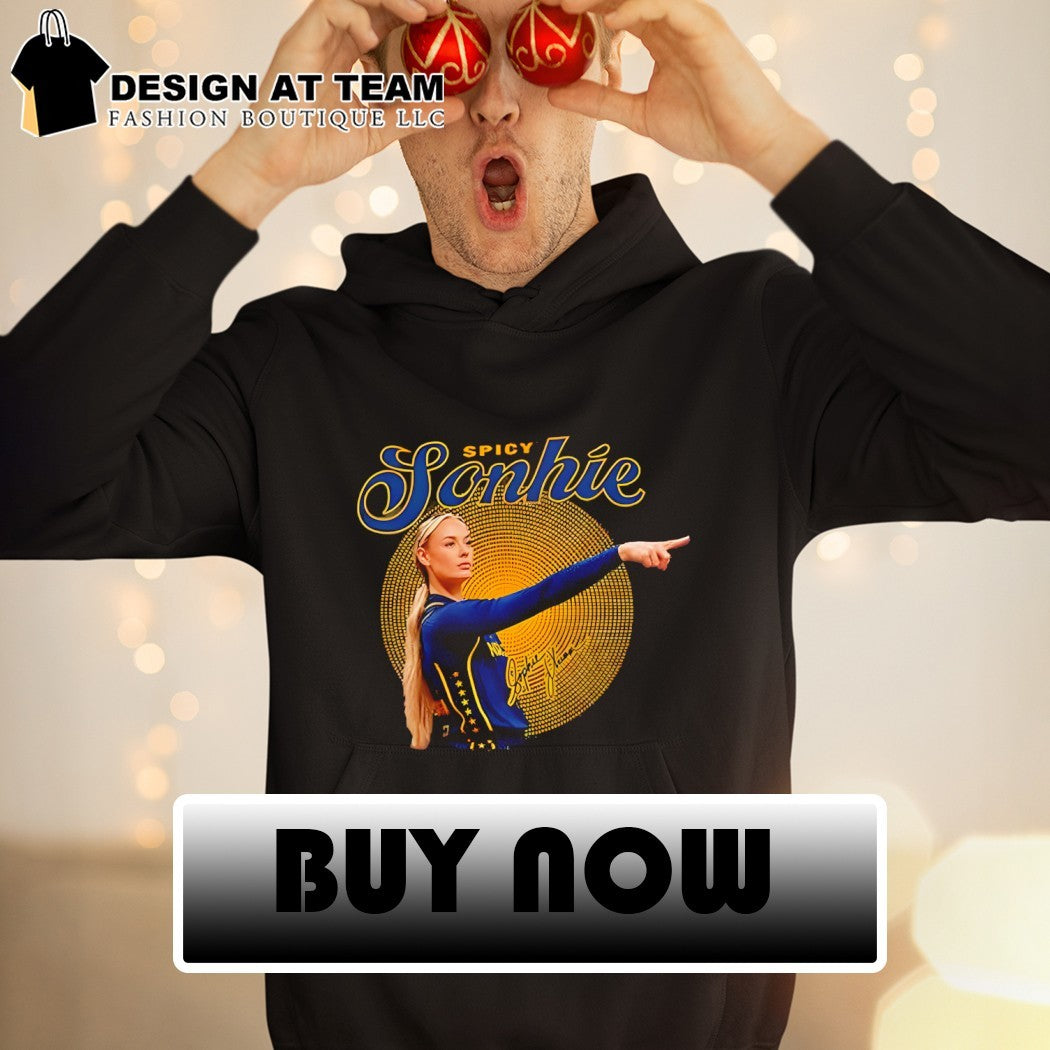 Spicy Sonhie signature Sophie Cunningham Indiana Fever Basketball shirt