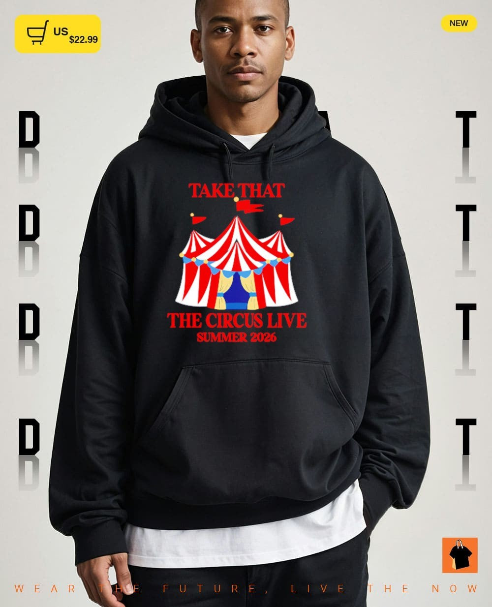 Take That Circus Live Summer 2026 Tour shirt