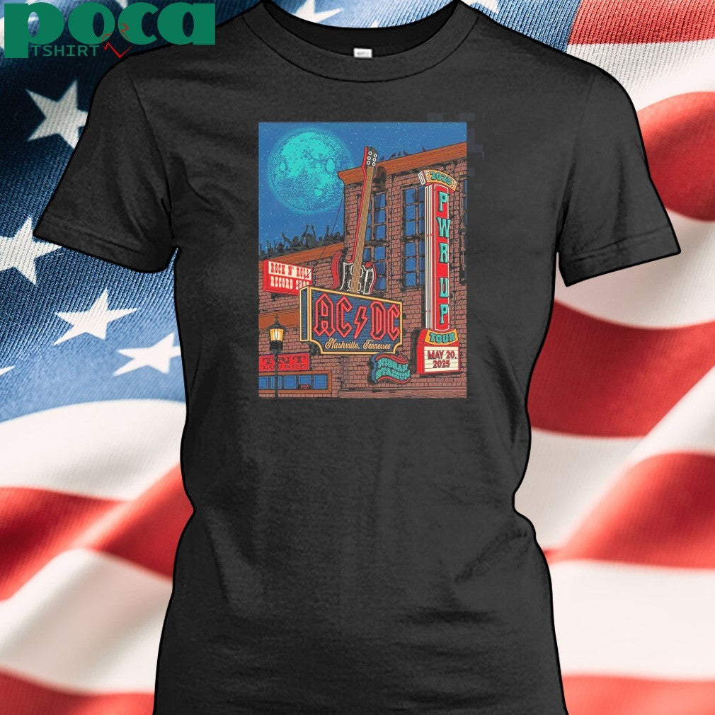 AC DC At Nissan Stadium In Nashville TN On May 20 2025 shirt