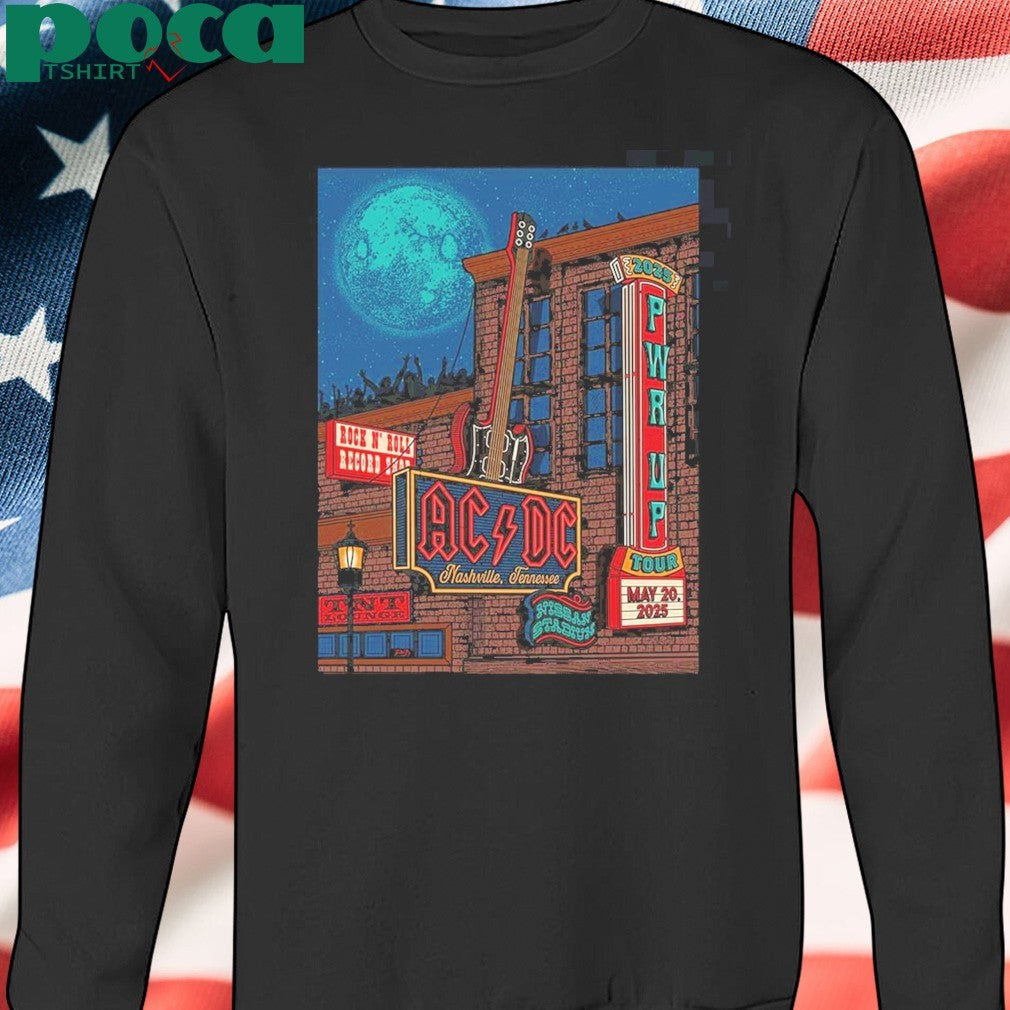 AC DC At Nissan Stadium In Nashville TN On May 20 2025 shirt