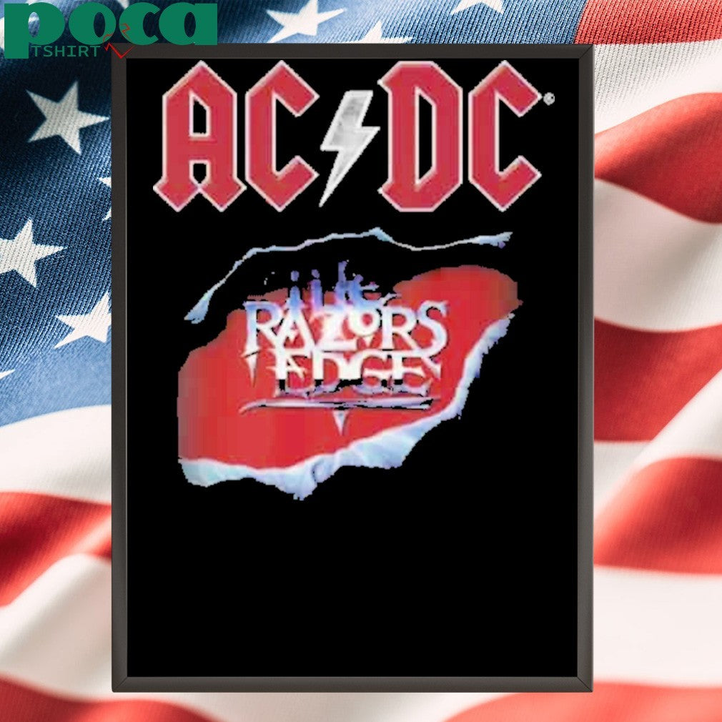 AC DC The Razors Edge World Tour 1990-91 Version 2025