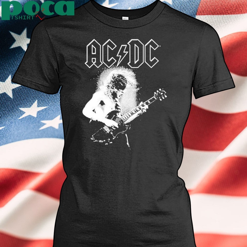 ACDC Angus Electric PWR UP EU Tour 2025 Cities List Start In Prague CZ Black Two Sided Print Unisex T-Shirt