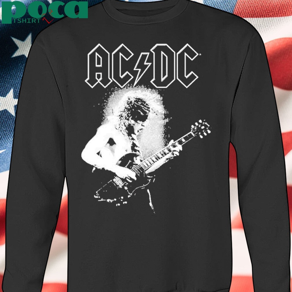ACDC Angus Electric PWR UP EU Tour 2025 Cities List Start In Prague CZ Black Two Sided Print Unisex T-Shirt