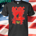ACDC PWR UP Australia Tour Dates List For November And December 2025 Washed T-Shirt
