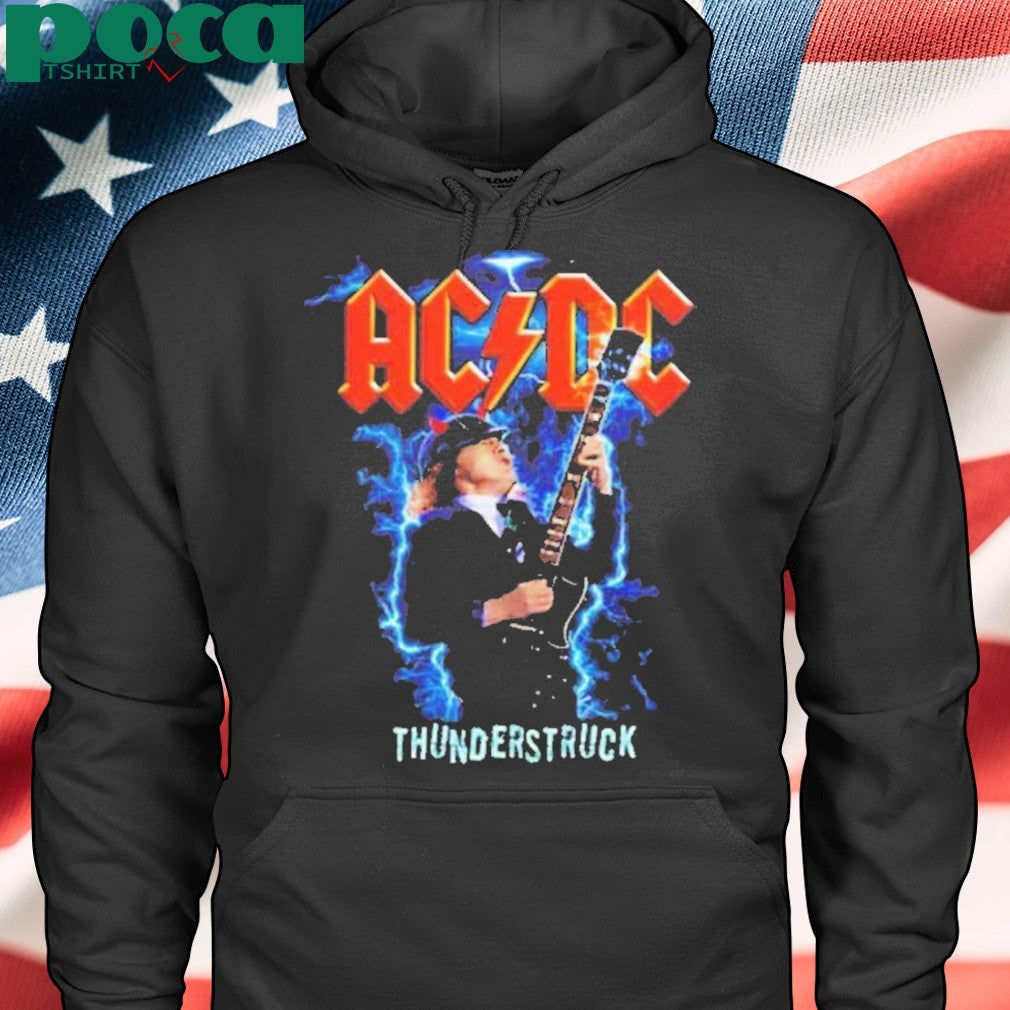 ACDC Thunderstruck Exclusive Tee PWR UP Tour 2025 You’ve Been Thunderstruck Washed T-Shirt
