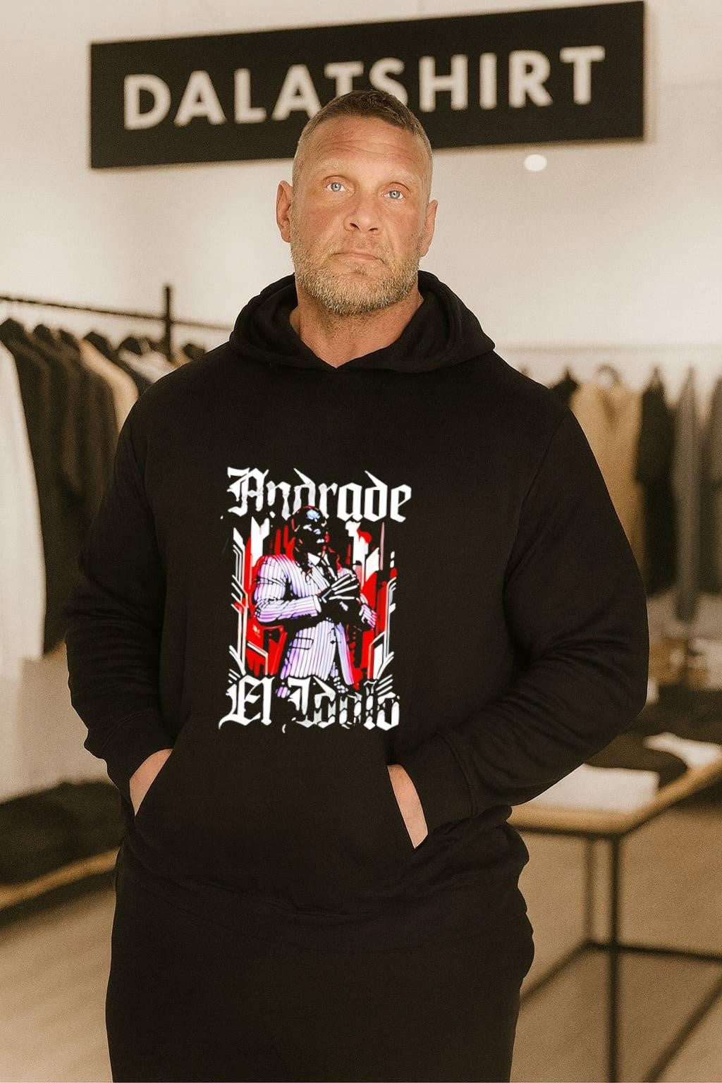AEW Andrade El Idolo retro shirt
