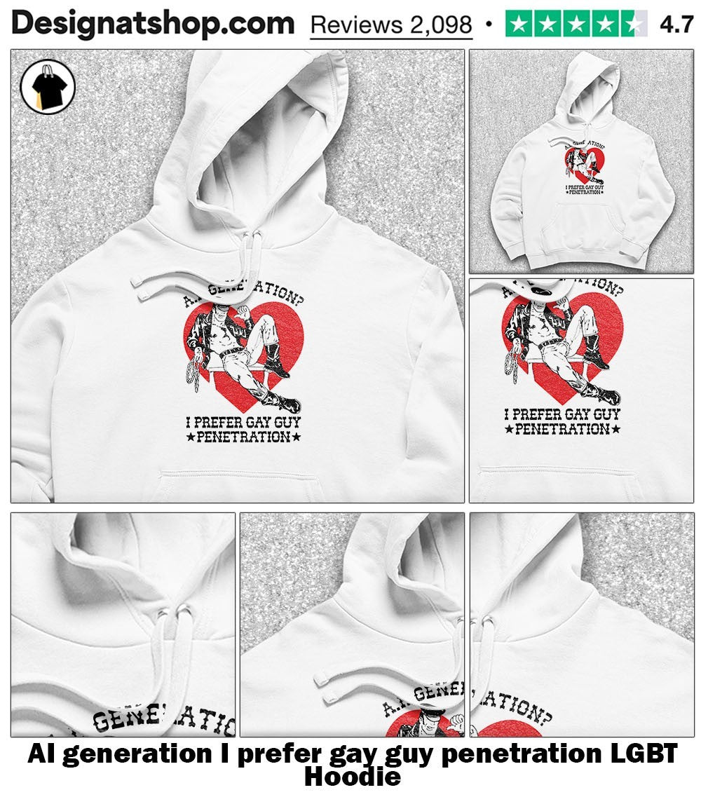 AI generation I prefer gay guy penetration LGBT shirt