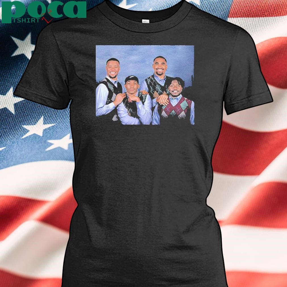 AJ Brown Jalen Hurts Devonta Smith Saquon Barkley Step Brothers Shirt
