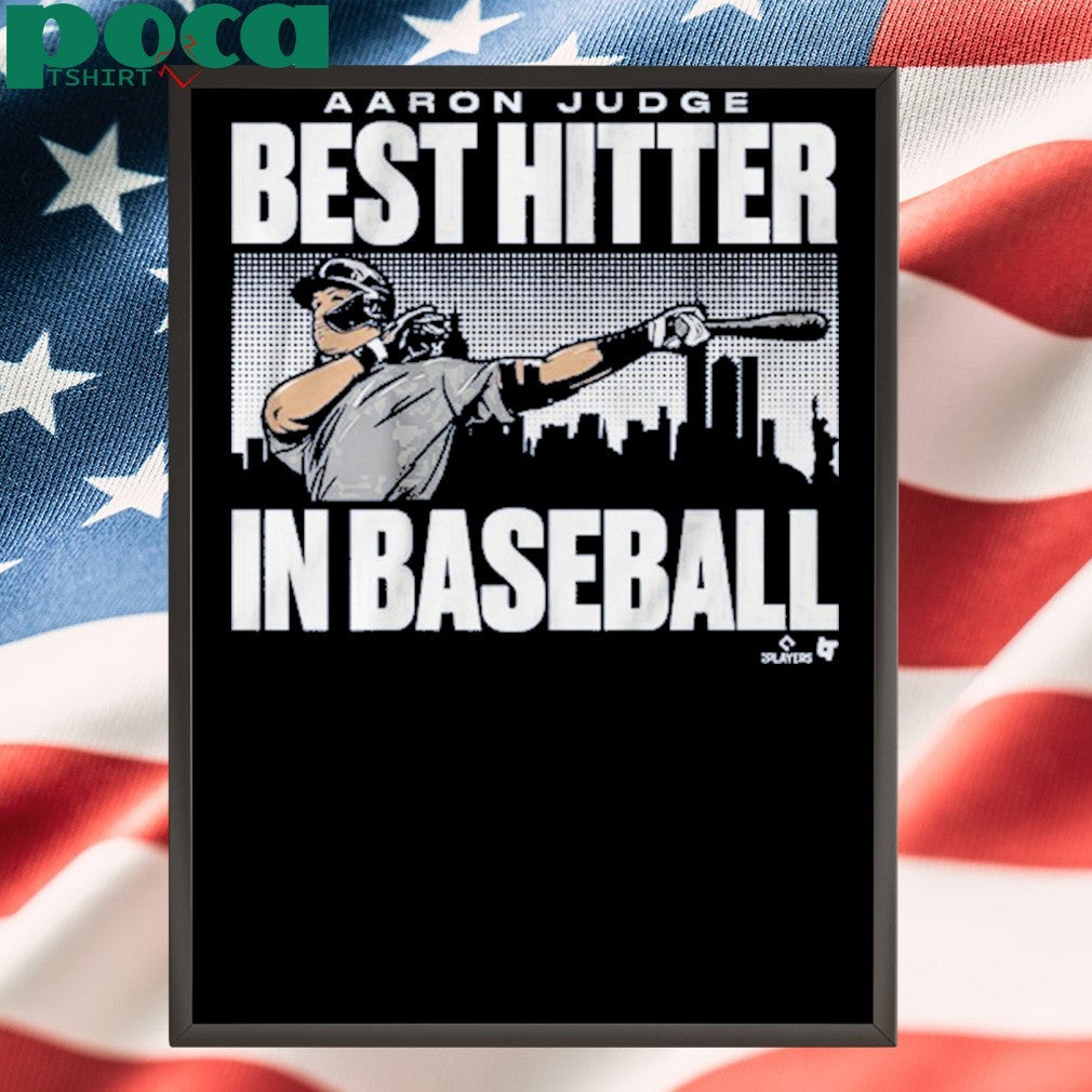 Aaron Judge best hitter in baseball shirt