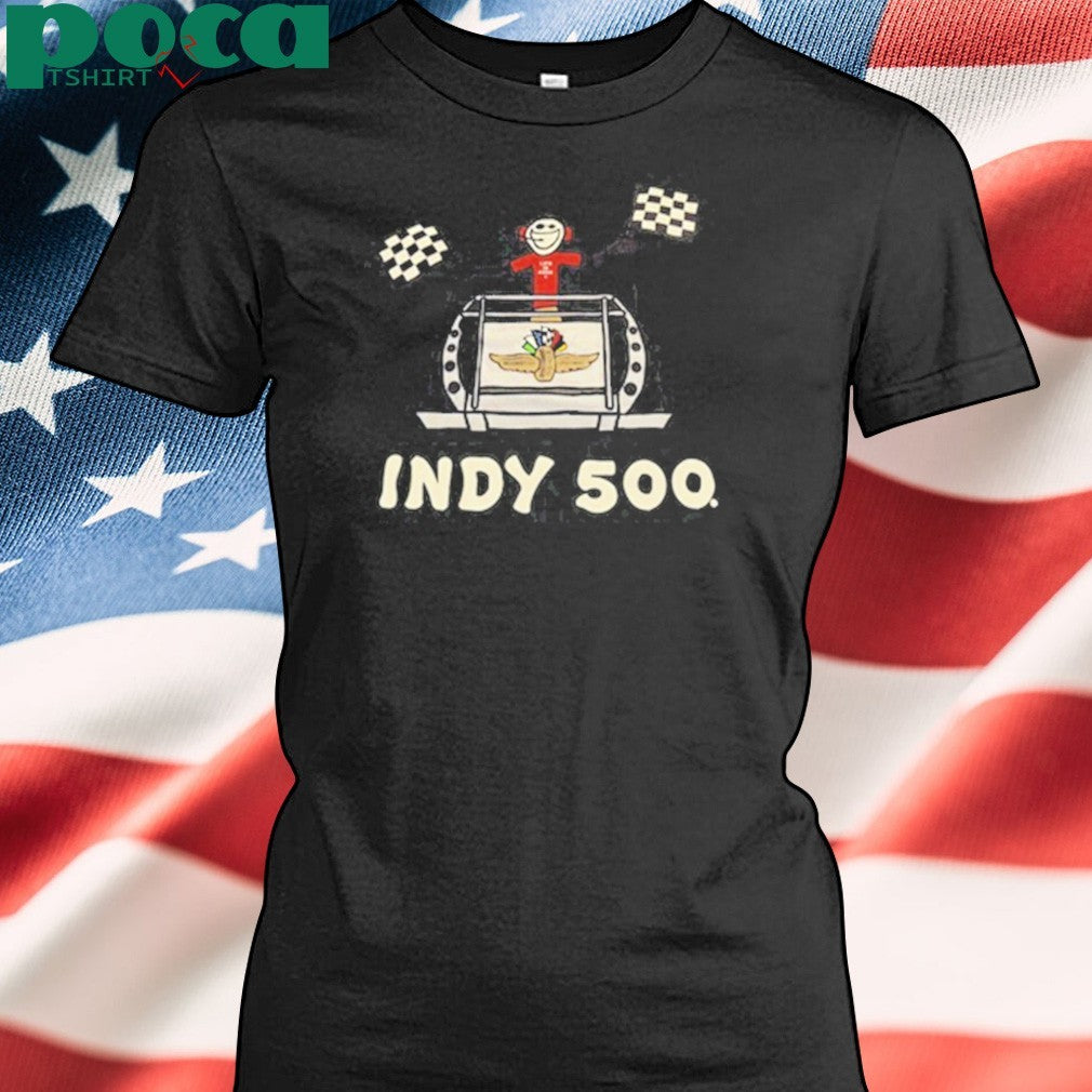 Aaron likens indy 500 shirt
