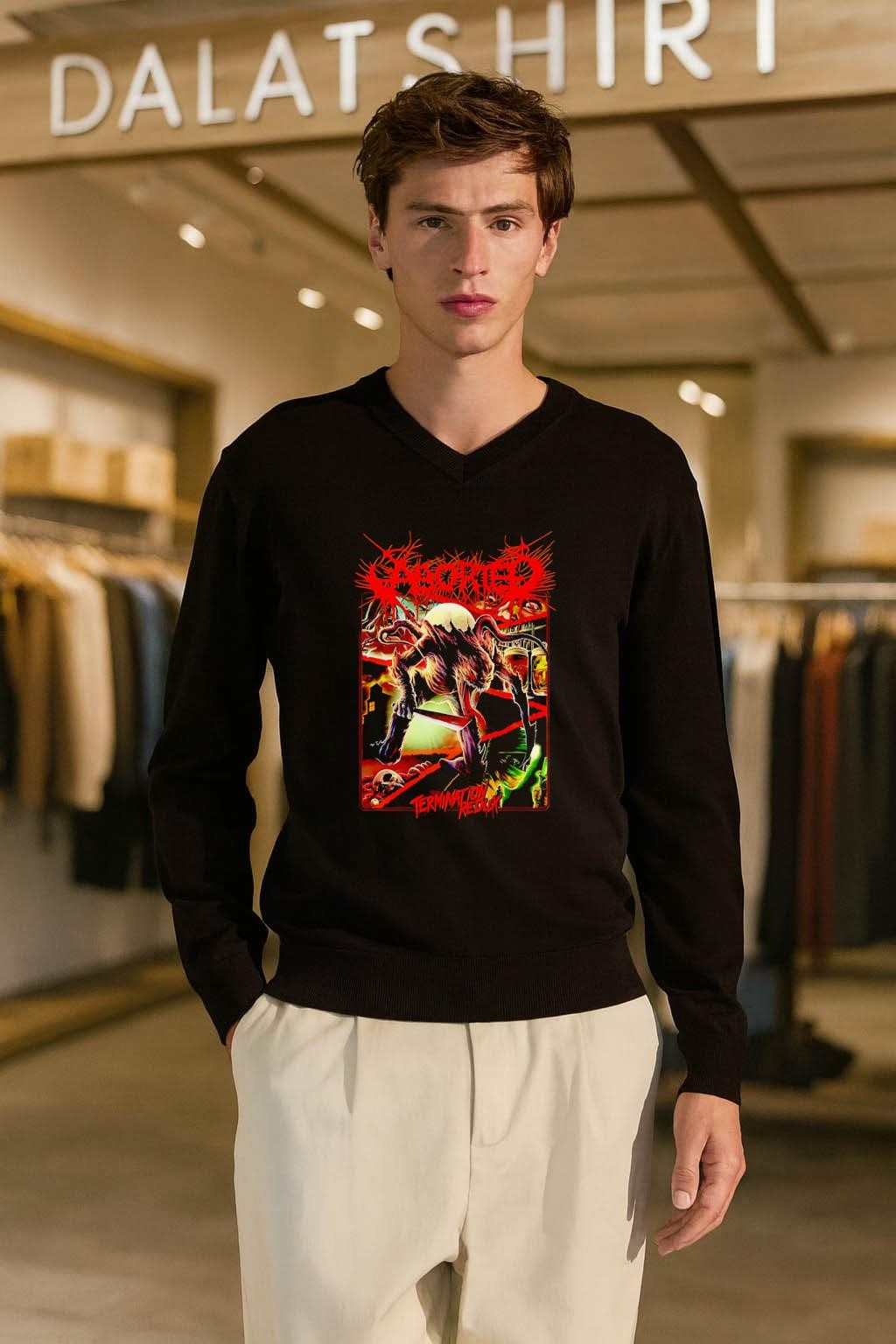 Aborted Termination Redux Monster Laboratory Horror shirt