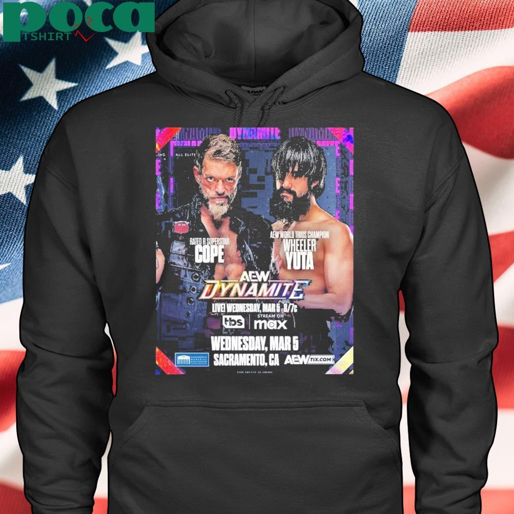 Aew Dynamite Adam Copeland Vs Wheeler Yuta Wednesday March 5 2025 Sacramento Ca Poster T Shirt