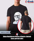 Aidan Hutchinson House of Hutch x Detroit Lions portrait shirt