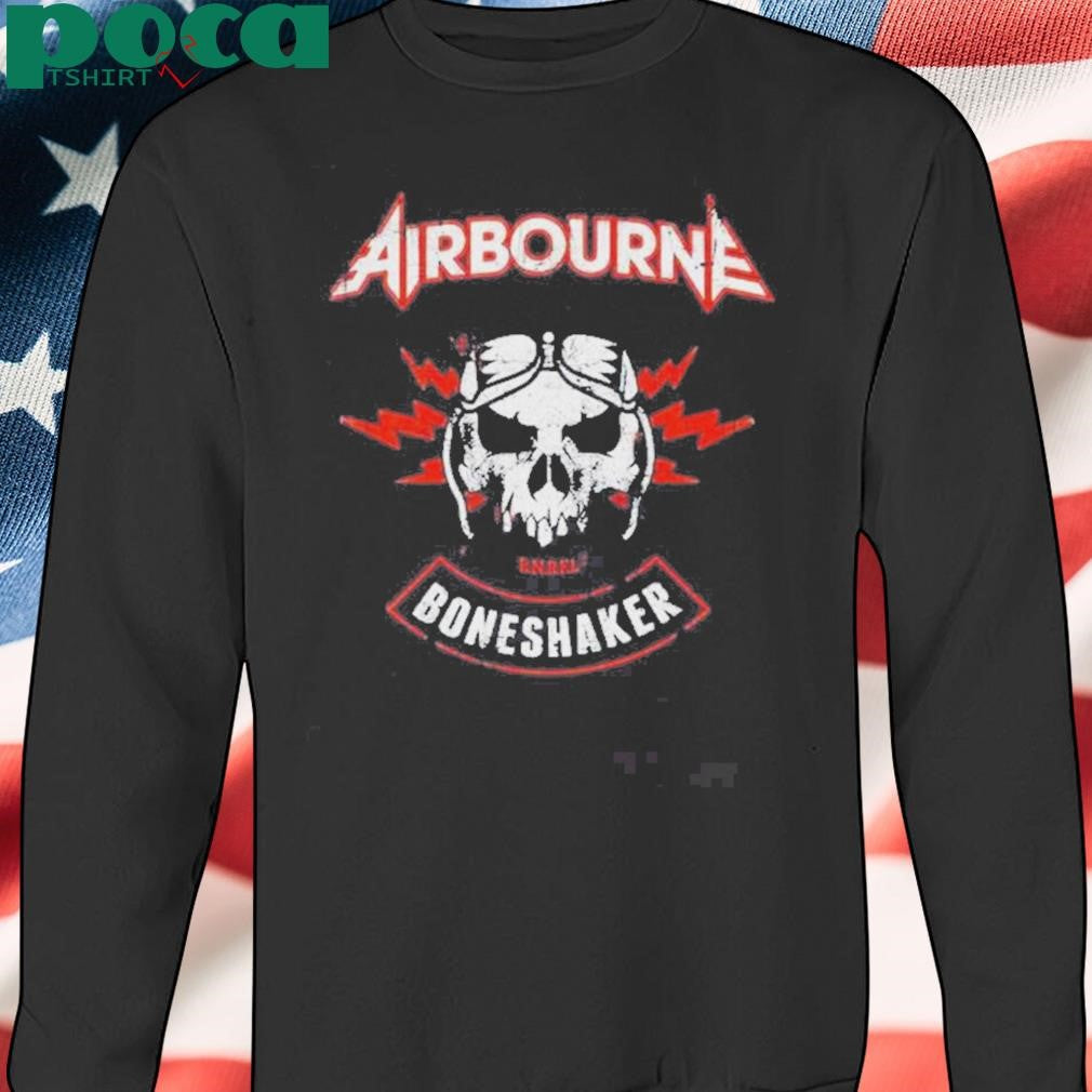 Airbourne Boneshaker Biker Tour T-shirt