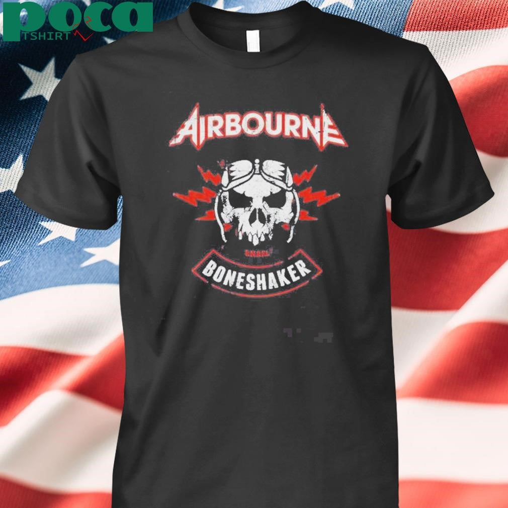Airbourne Boneshaker Biker Tour T-shirt