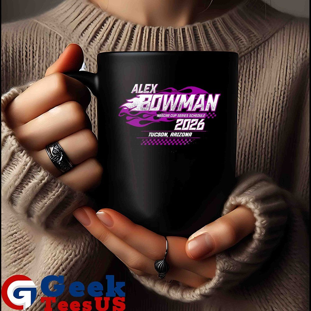 Alex Bowman NASCAR Cup Series Schedule 2026 shirt
