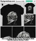 Alex Lyon King Of The Crease Amorphous Blob Buffalo Sabres Hockey shirt