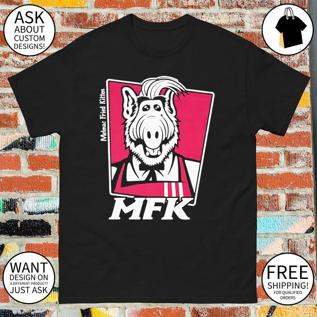 Alf Chick KFC MFK parody logo shirt