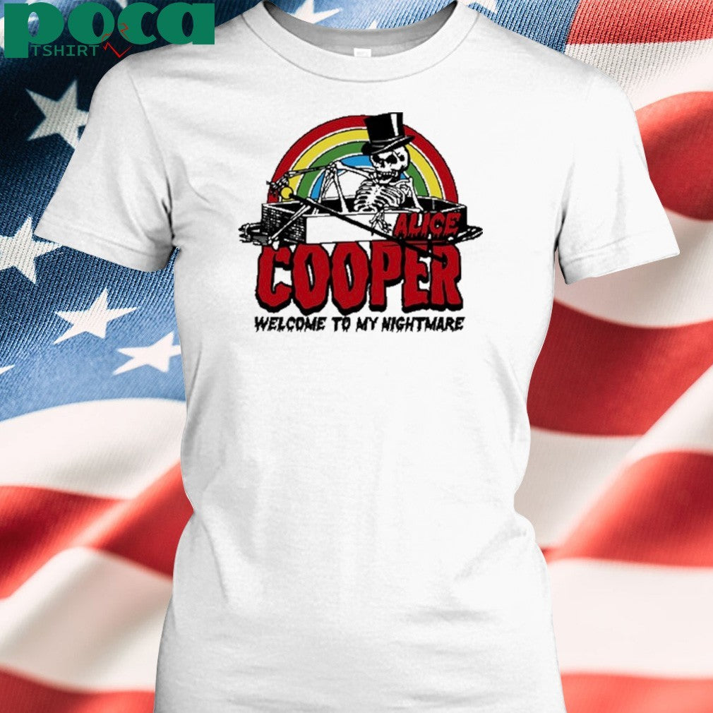 Alice Cooper Rainbow Welcome To My Nightmare shirt