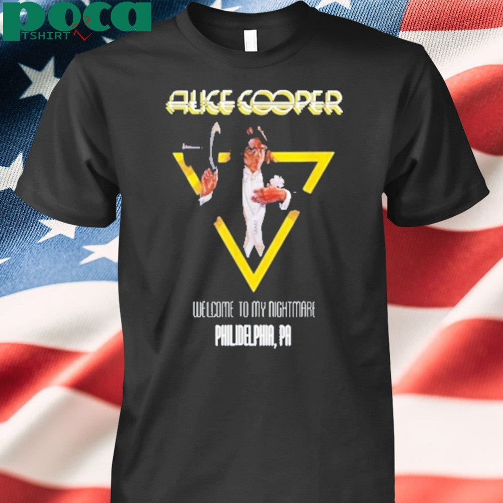 Alice Cooper World Tour 2025 Philadelphia Shirt
