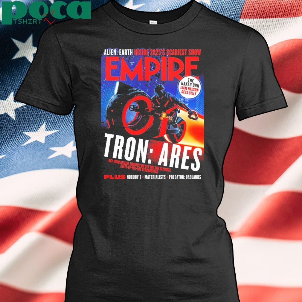 Alien Earth Inside 2025’s Scariest Show Empire Magazine August 2025 Tron Ares World Exclusive Unisex T-Shirt