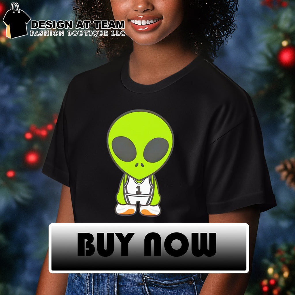 Alien UFO x Victor Wembanyama 1 San Antonio Spurs Basketball NBA 2026 shirt