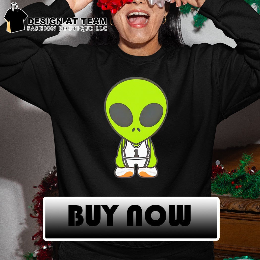 Alien UFO x Victor Wembanyama 1 San Antonio Spurs Basketball NBA 2026 shirt