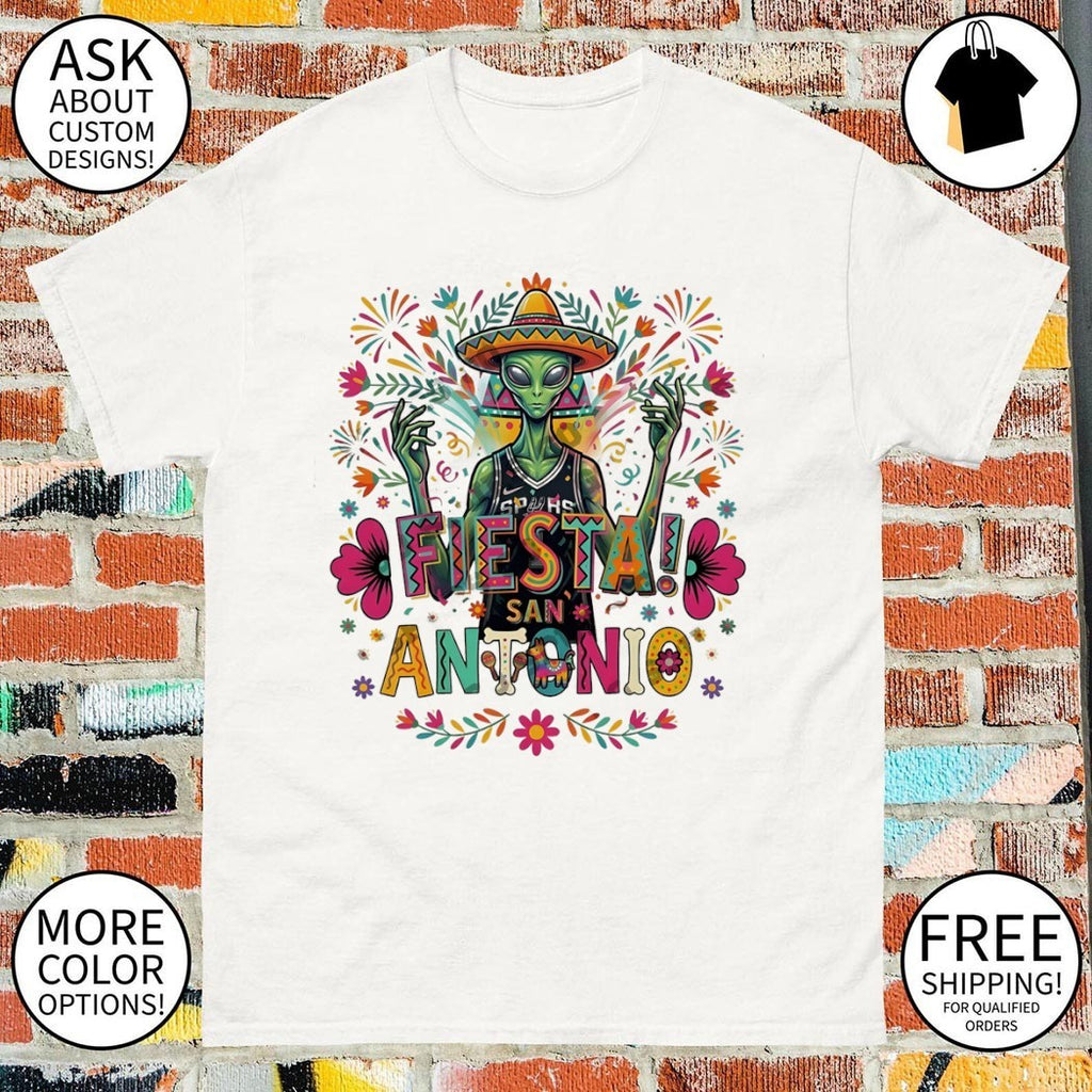 Alien Victor Wembanyama Mexico San Antonio Spurs Basketball floral shirt