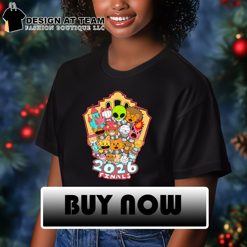 Alien animal cartoon San Antonio Spurs Basketball 2026 NBA Finals shirt