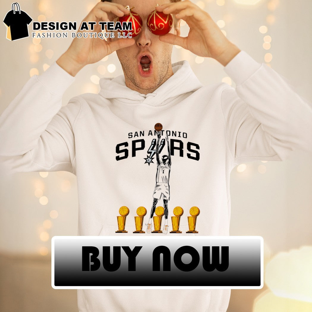Alien x Victor Wembanyama San Antonio Spurs Basketball Player Trophys shirt