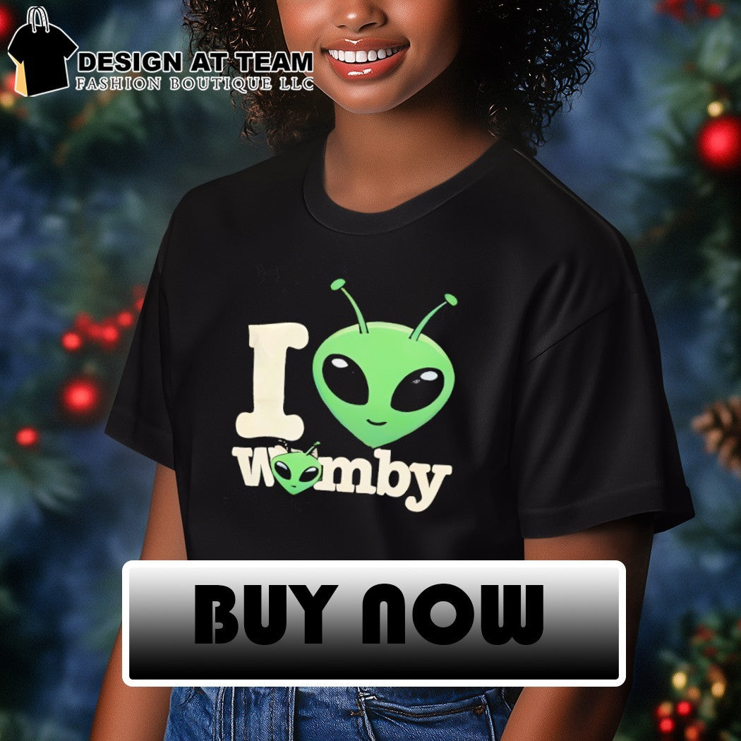 Aliens I love Womby Victor Wembanyama San Antonio Spurs Basketball shirt