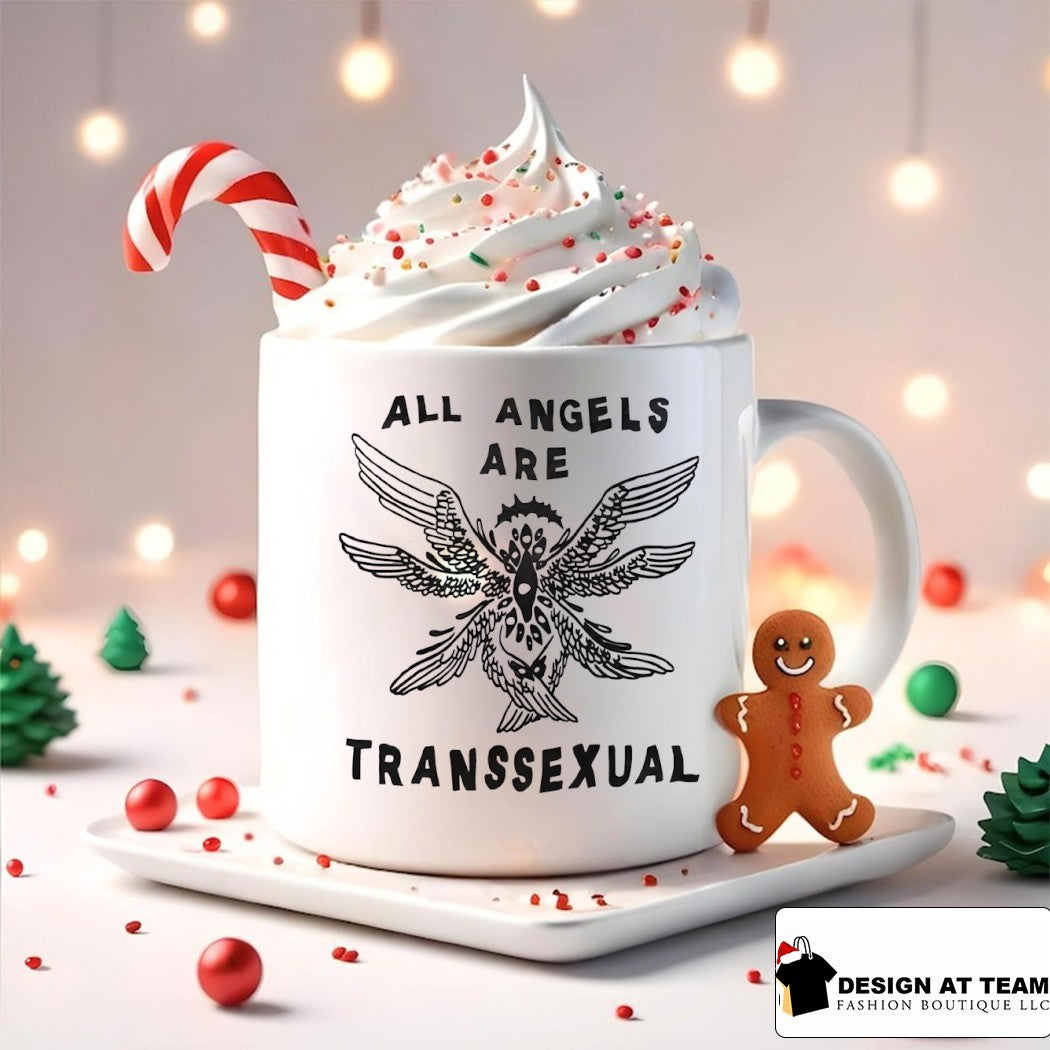 All Angels Are Transsexual Biblically Accurate Angel LGBT shirt