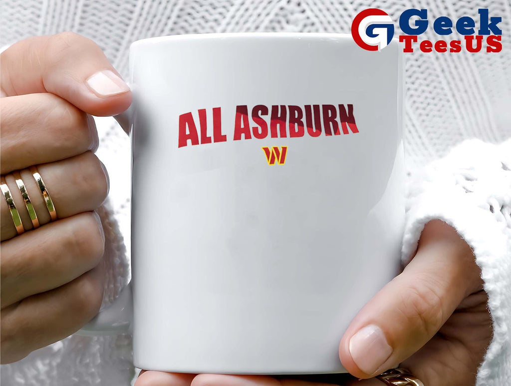 All Ashburn Washington Commanders logo shirt
