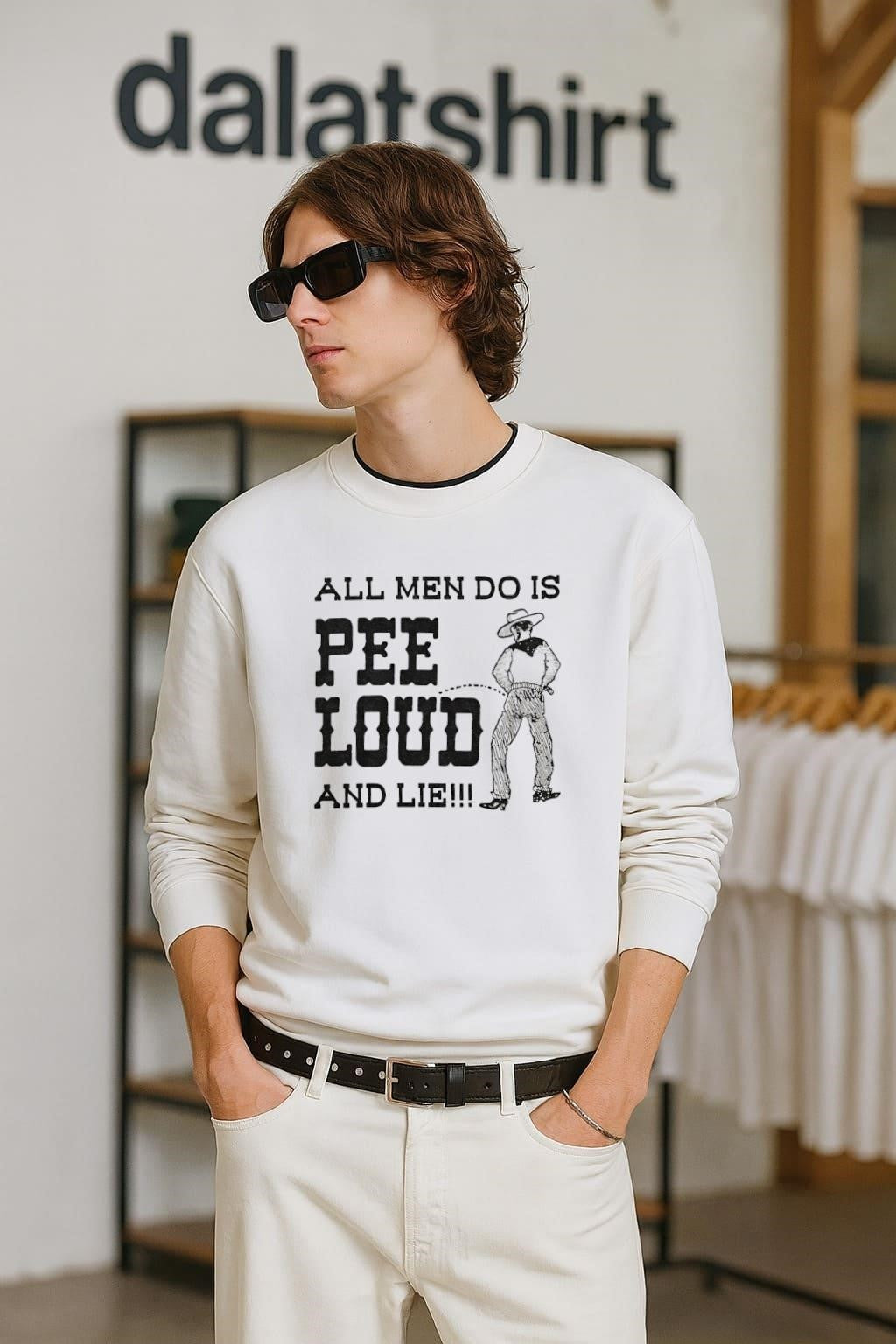 All Men Do Is Pee Loud And Lie shirt