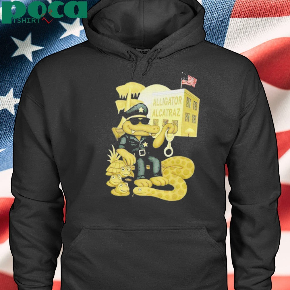 Alligator Alcatraz Welcome To America Bitches shirt