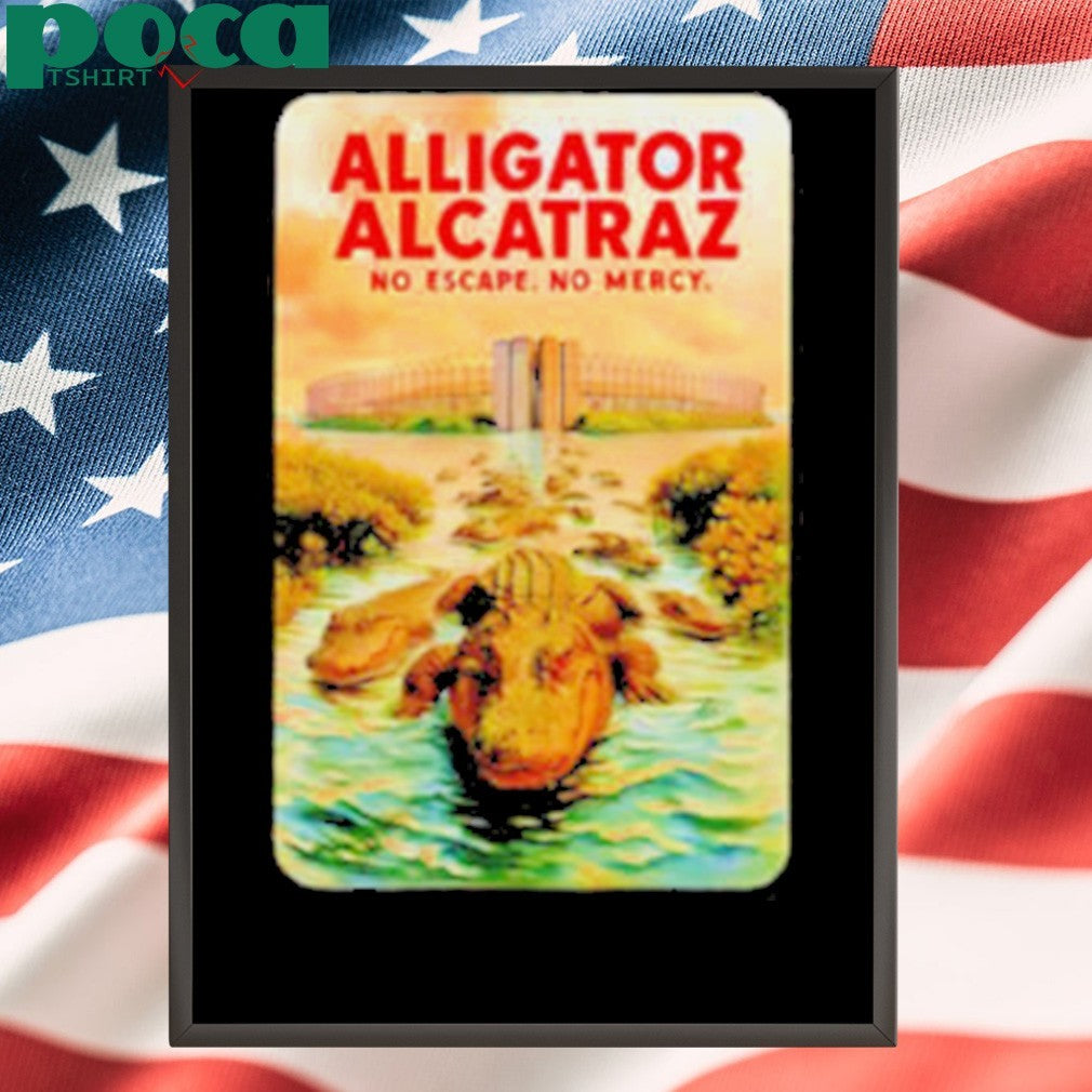 Alligator Alcatraz no escape no mercy shirt