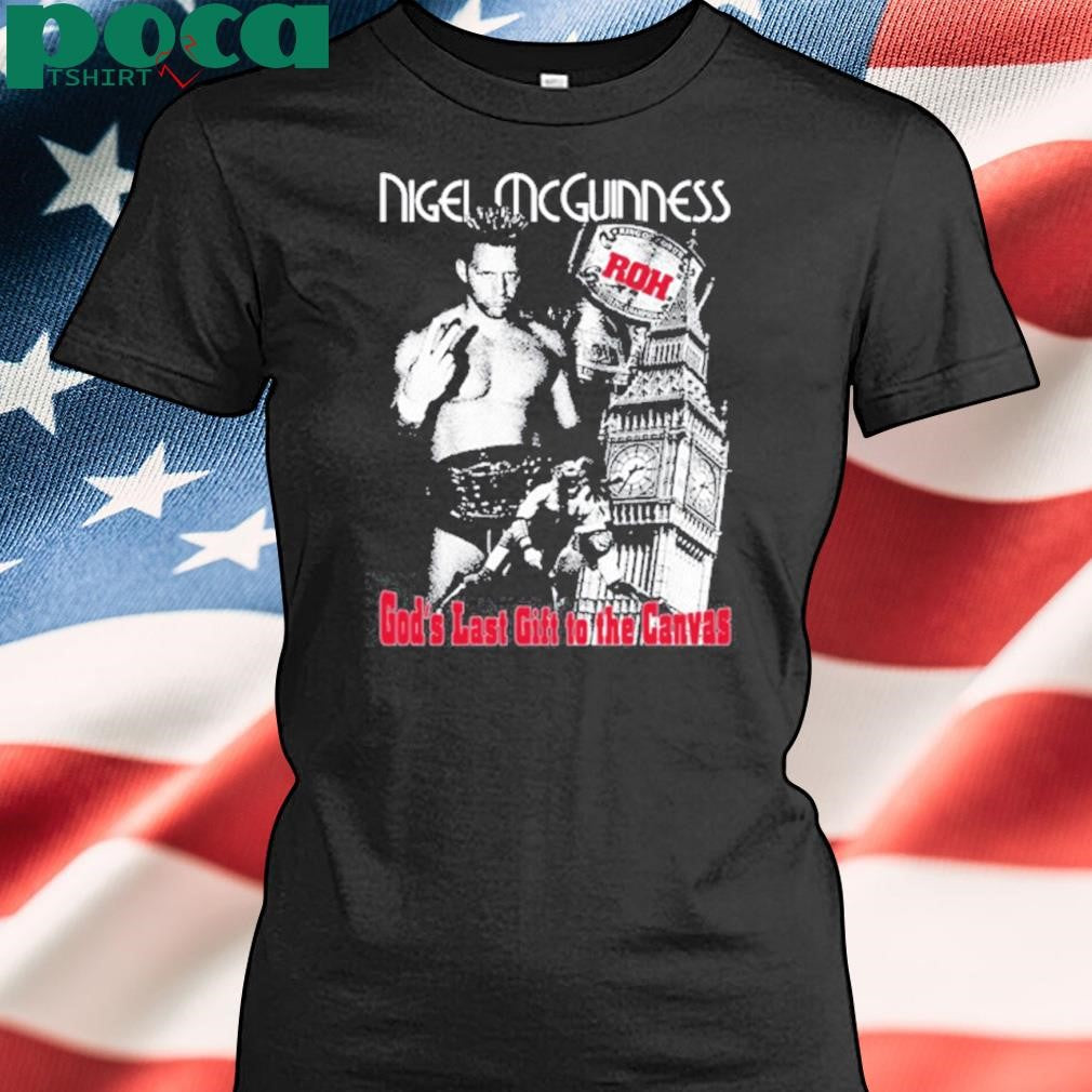 Almighty No Nigel Mcguinness God’s Last Gift To The Canvas Shirt
