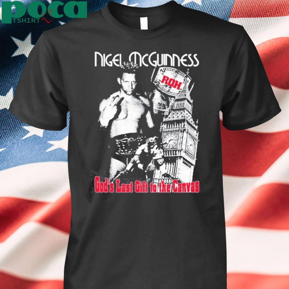 Almighty No Nigel Mcguinness God’s Last Gift To The Canvas Shirt