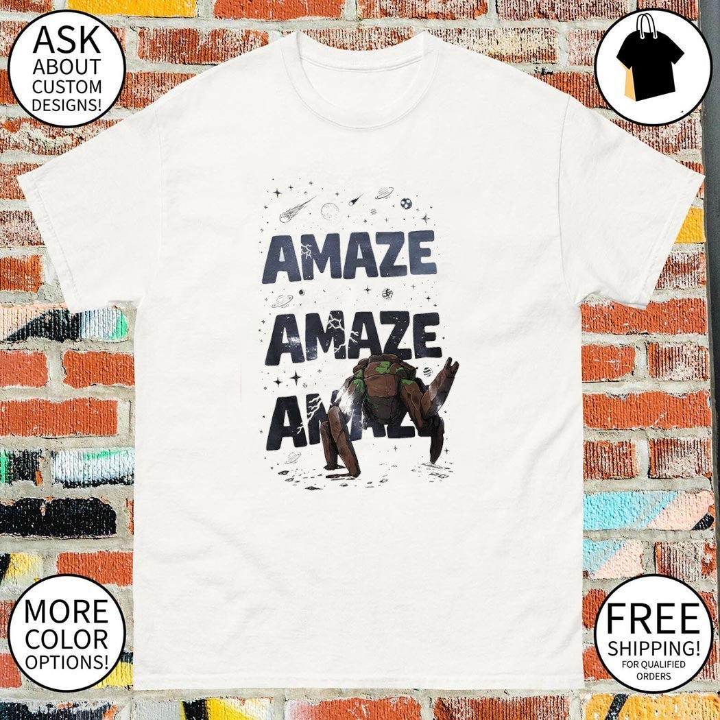 Amaze Rocky Alien Project Hail Mary Space shirt