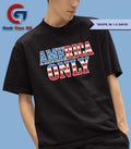 America Only USA flag shirt