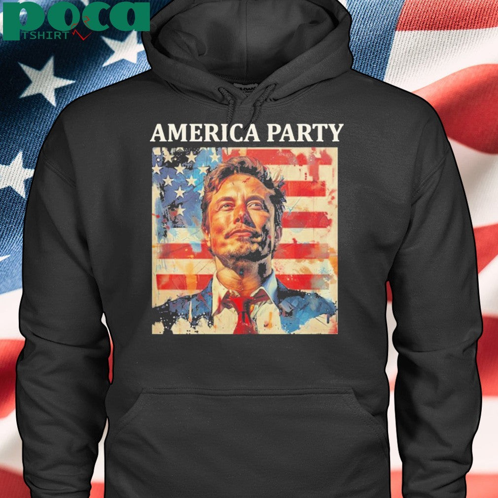America Party x Future Vision Elon Musk shirt