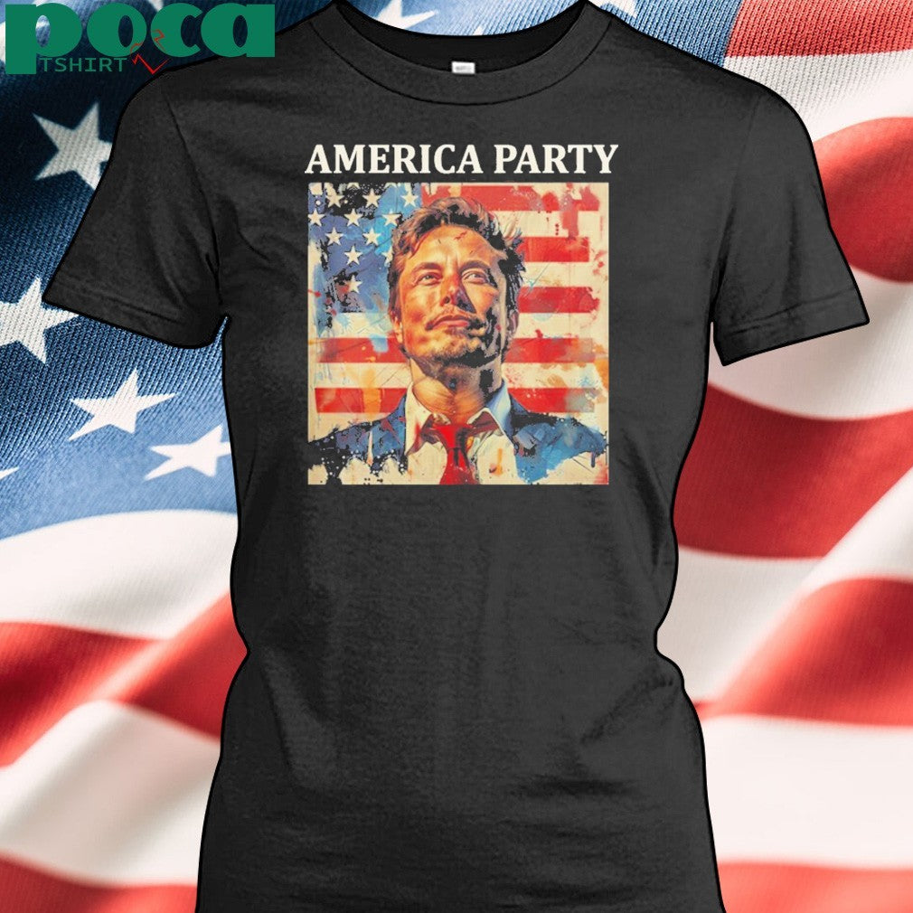 America Party x Future Vision Elon Musk shirt
