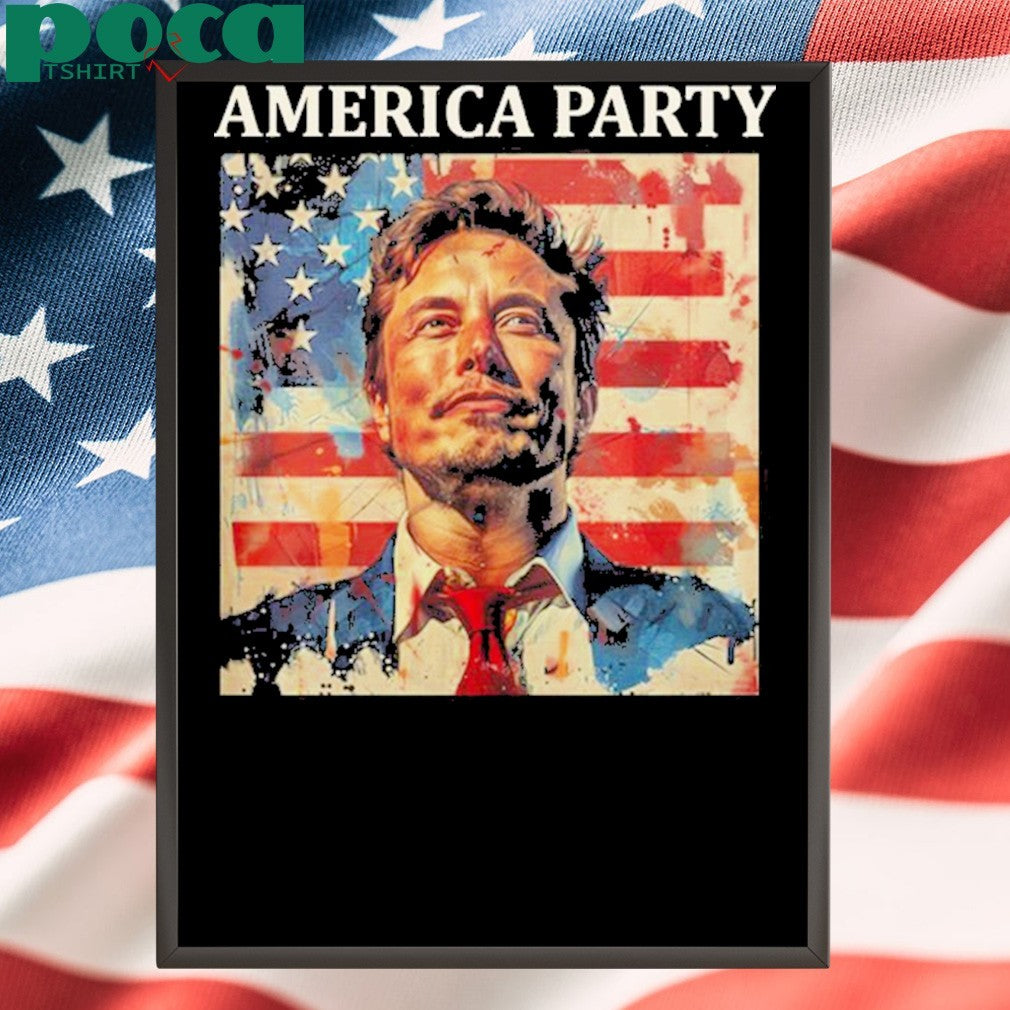 America Party x Future Vision Elon Musk shirt