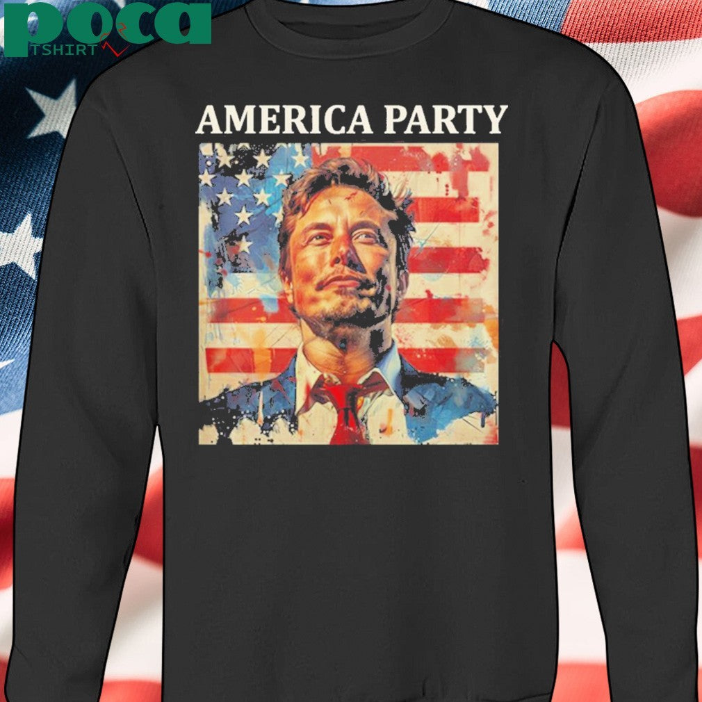 America Party x Future Vision Elon Musk shirt