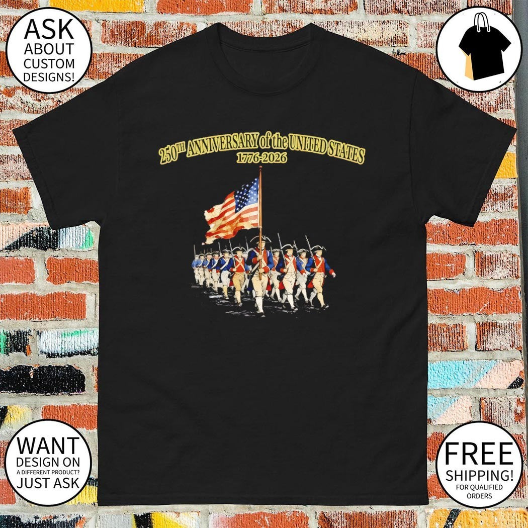 American Revolution Patriot 250th Anniversary United States 1776 2026 shirt