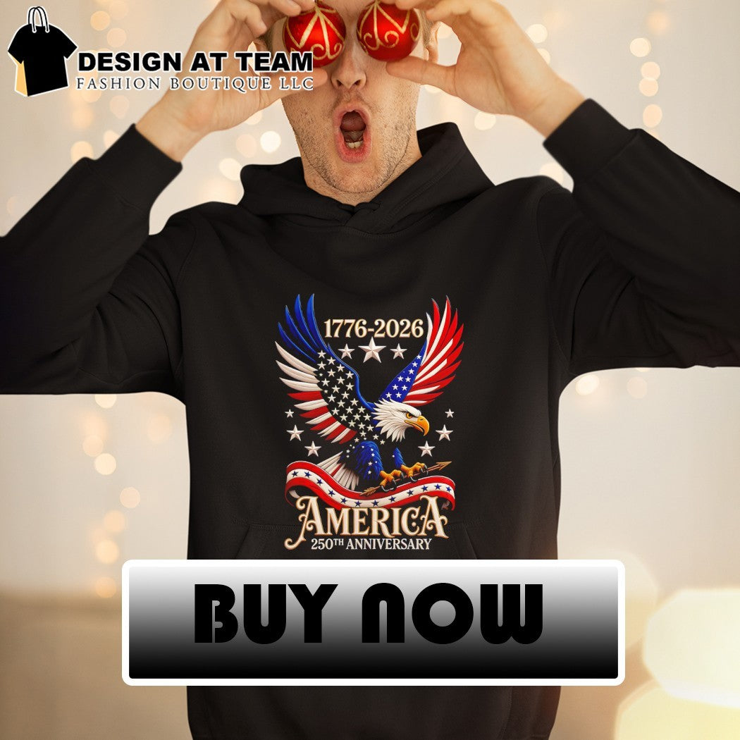 America’s 250th Anniversary 1776-2026 USA flag 4th of July Independence Day shirt